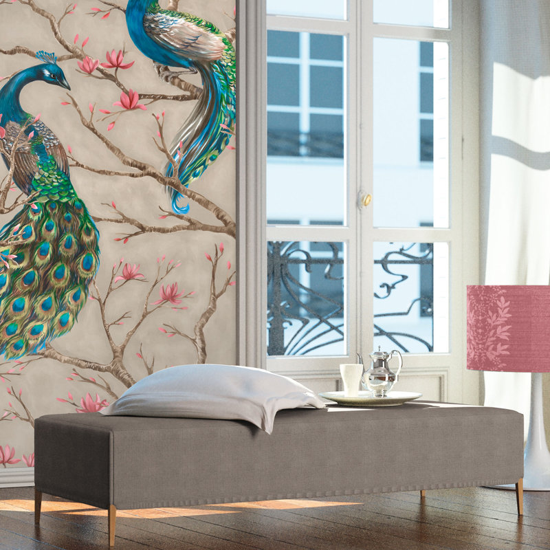 Bonefield 2.8m x 2m Matte Paste the Wall Mural, Beige