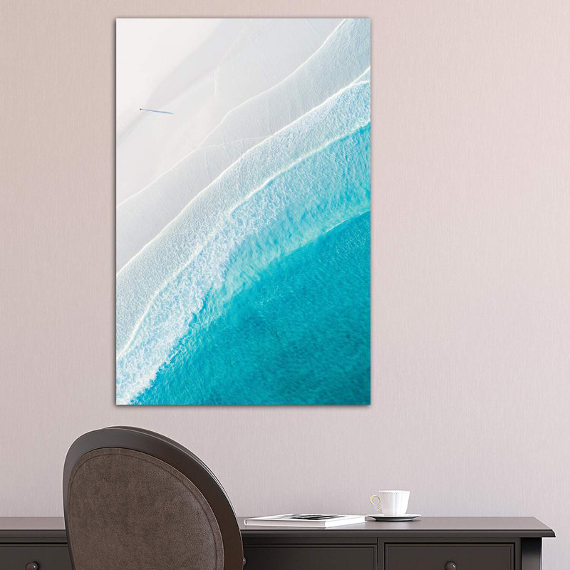 Ocean Split I by Jaxon Roberts - Wrapped Canvas Print, 101.6 cm H x 66.04 cm W x 1.91 cm D