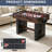 54″ 4‑in‑1 Multi‑game Table – Foosball, Air Hockey, Ping Pong & Poker Table For Home