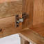 Table de chevet en bois naturel