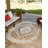 Oriental Machine Woven Polypropylene Indoor / Outdoor Area Rug in Natural-1847715490