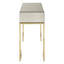 Saratoga 120cm Glass Top Console Table