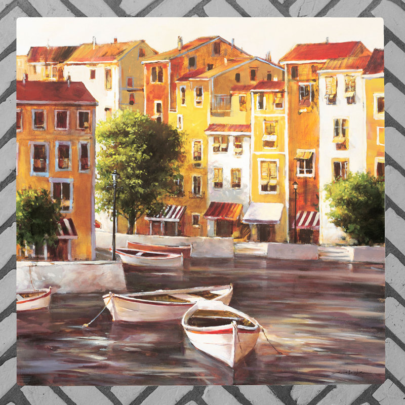 BRENT HEIGHTON Traditional Cities & Countries Wall Decor on Ceramic