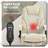 Heated Reclining Massage Office Chair Adjustable Footrest-1364255427