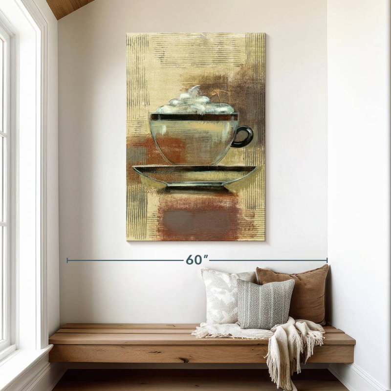 Yarlin Cafe Classico II Neutral, 48" H x 32" W