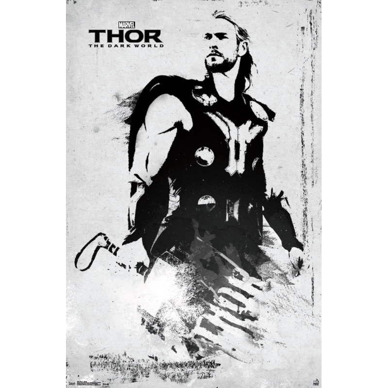 Impression sur papier 2 tampons thor