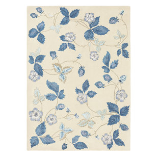 Hand Tufted Floral Indoor Rug