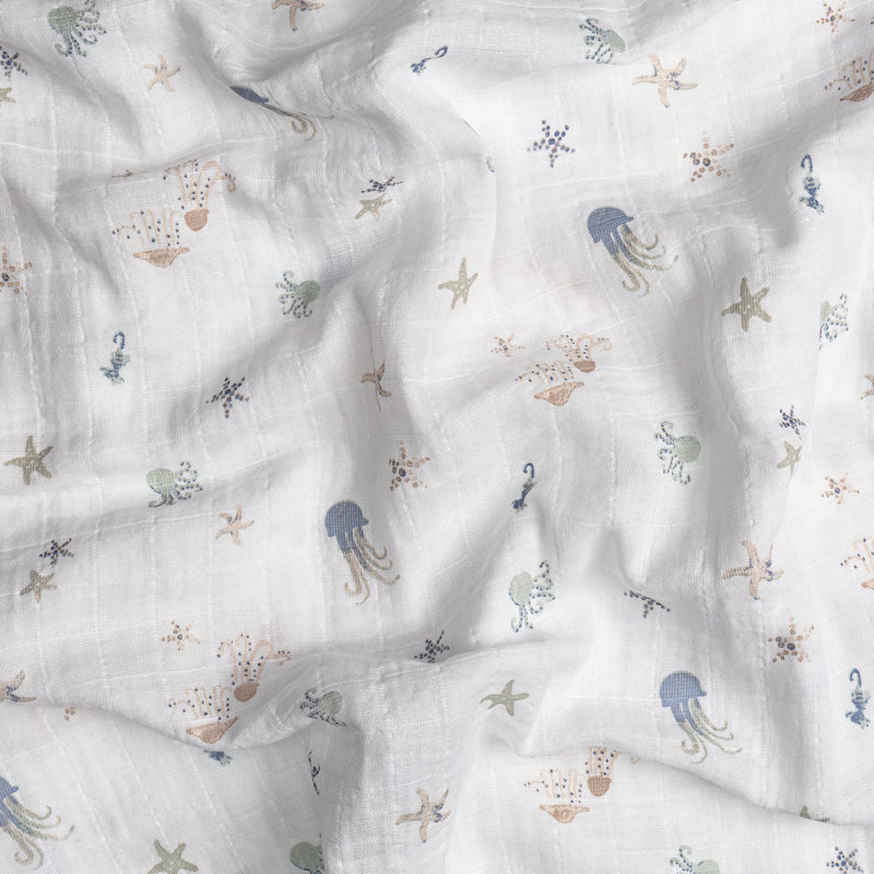 Cove 3-pc. Swaddle Set (sea Life)