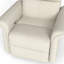 Fauteuil demi-tonneau moderne pivotant pour les salons élégants