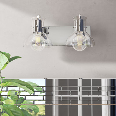Éclairage de salle de bain à intensité variable 2 lumières Luke