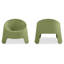Ensemble de deux chaises d'appoint d'extérieur Nolla - vert-126646147