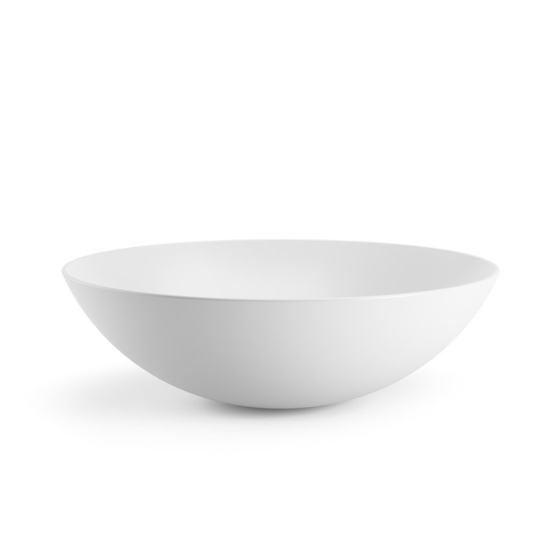 Belfry Bathroom Hadley 295mm L x 295mm W Ceramic Circular Sink, Polished Ceramic