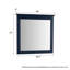 Miroir rectangulaire moderne en bois massif avec cadre H 33 po-1247881752-1247881757