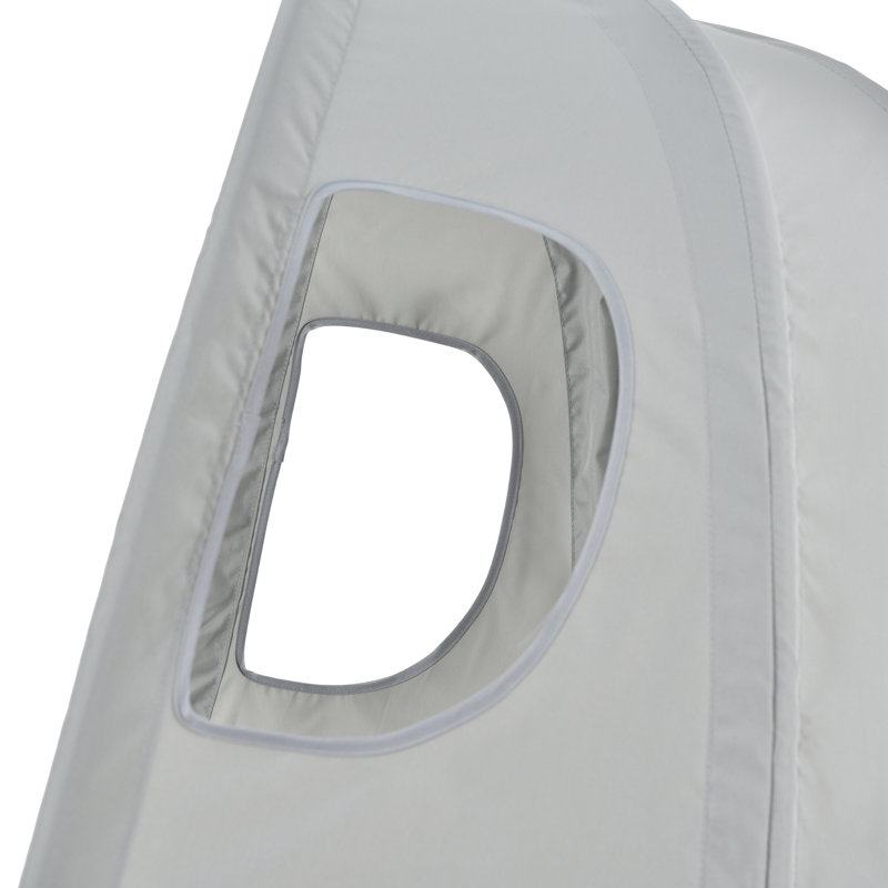 Rachelle Swing Chair with Stand, Light Grey