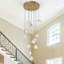 Bigham 12 - Light Cluster Teardrop Pendant-186221837