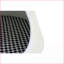Ensemble de 2 tables basses en marbre avec lits pour chat intégrés, base en acier peu encombrante pour le salon