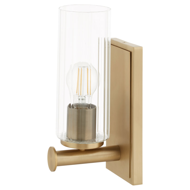 Applique murale 1 lumière Mercier, Aged Brass