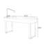 Blanc + kaki + pierre frittée rectangulaire transparente + bois manufacturé + acrylique avec bureau à 2 tiroirs-2025973382
