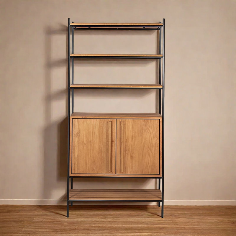 Bruno, (5 Shelves) 76.7"H x 31.4"W x 13.7"D