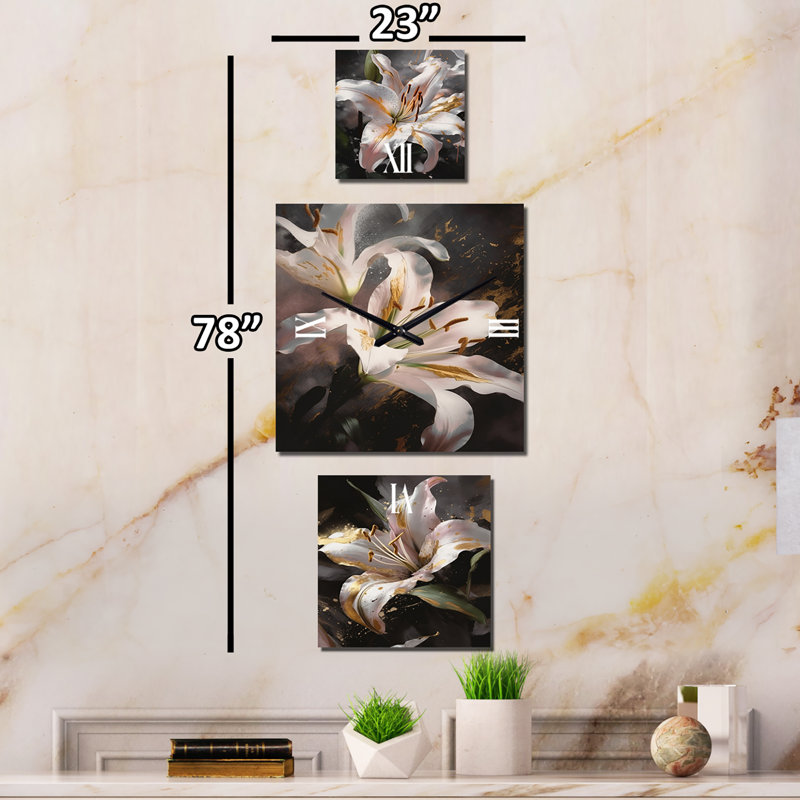 Irmani Metal Wall Clock