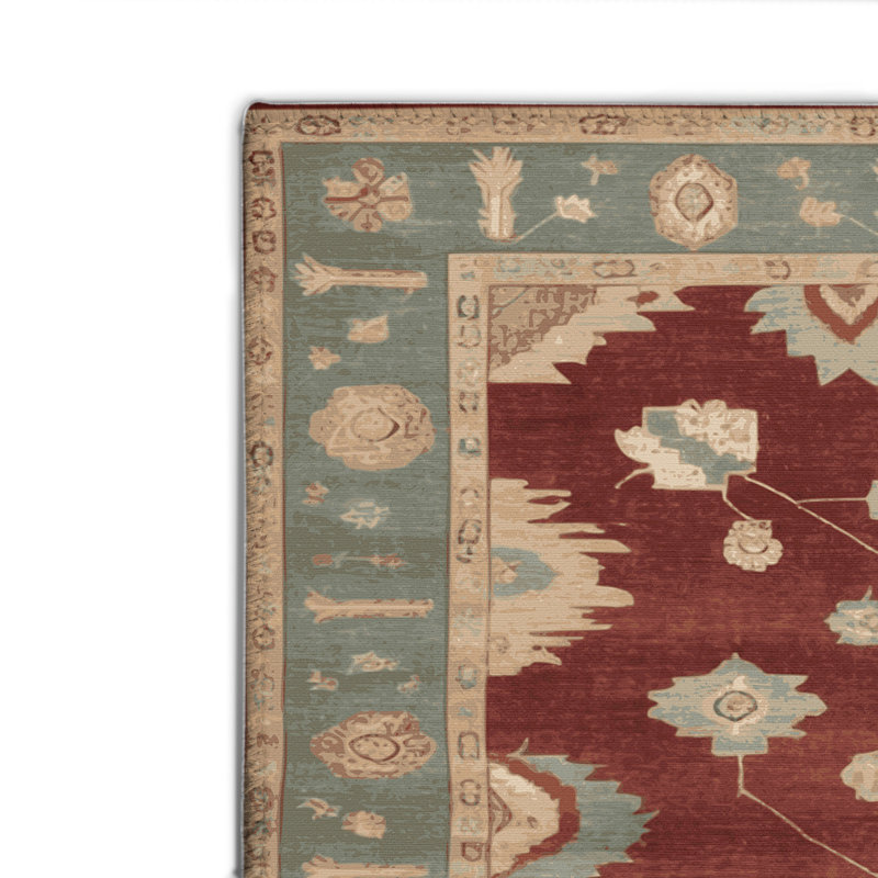 Overdyed Brown Indoor and Outdoor Area Rug, Rectangle 2' x 3'