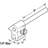 3 In., Extruded Aluminum, Aluminum Reversible Sliding Window Bar Lock