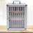 24 Slots Aluminum Alloy Pocket Chart Cell Phones Storage Cabinet for Cell Phones