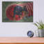 Art mural en métal Red Cutel The Edge par Darlene Pavlovich-1940500035