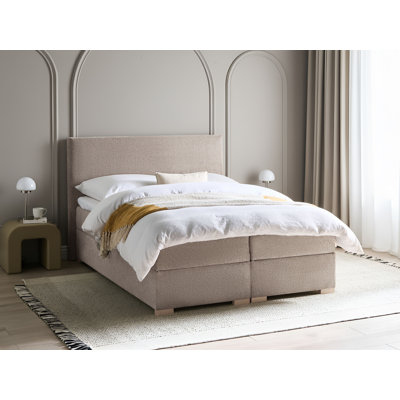 Upholstered Bed with Mattress