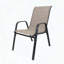 Ensemble de chaises de salle à manger d'extérieur 6 pièces avec siège ergonomique, capacité de 350 lb et tissu Teslin-1768544833