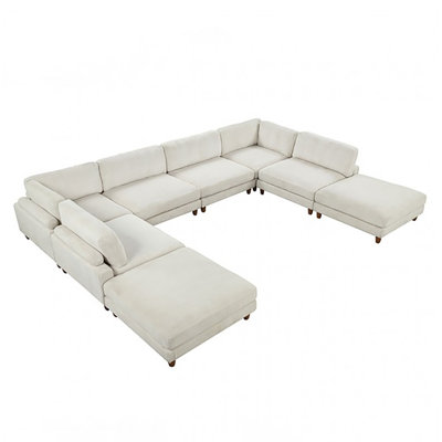 Canapé modulaire à 8 places Connors