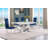 Zudais Marble Top Pedestal Dining Set-1841215068-1841215056-1840837422