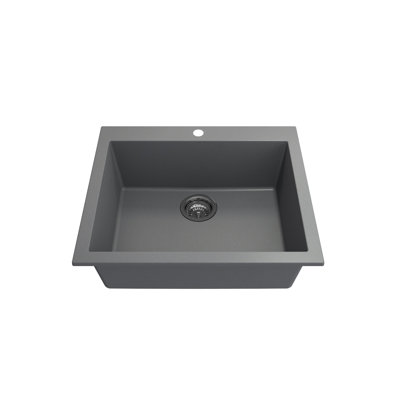 Campino 24'' L Single Basin Kitchen Sink