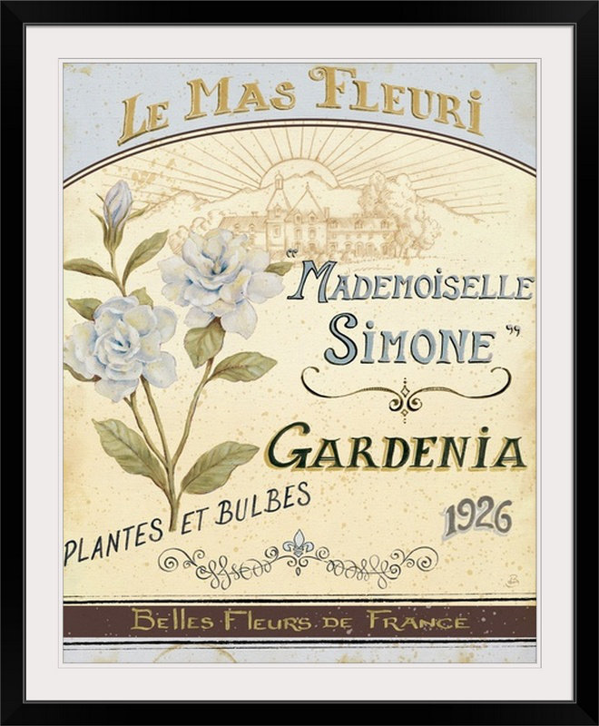 French Seed Packet " French Seed Packet IV " by Daphne Brissonnet House of Hampton® 