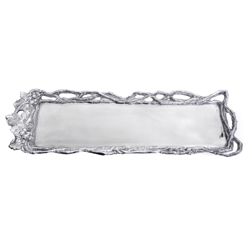 Grape Metal Decorative Tray