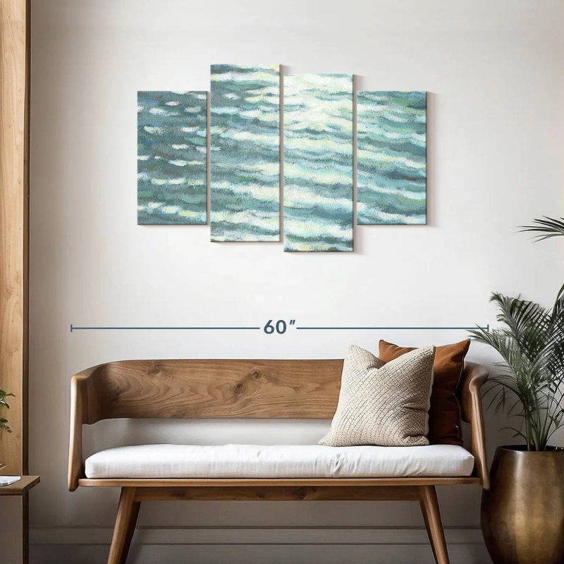 Gillard Sunlit Waves, H 27 po x l 43 po