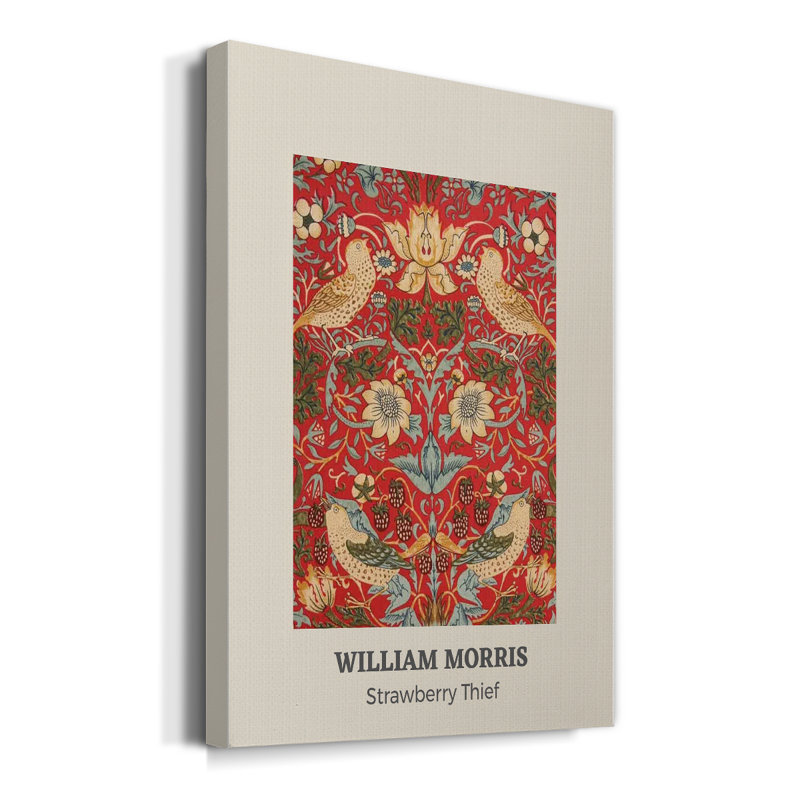 William Morris Gallery Wrapped Canvas XCIV, 48" H x 32" W