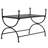 Bench Vintage Style Metal 32.7"x16.5"x21.7" Black