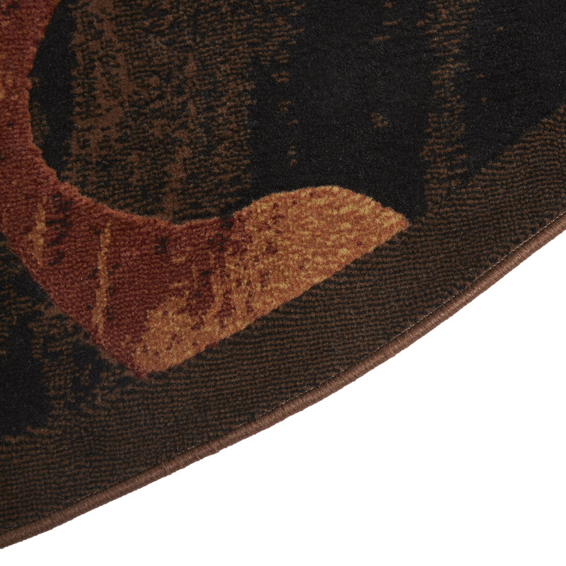 Roclin Abstract Indoor Rug, Rectangle 1'9" x 6'9"