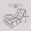 Fauteuil inclinable simple, fauteuil de balcon Tatami japonais avec dossier réglable pour un confort et une détente ultimes