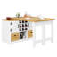 197 cm W Kitchen Island with