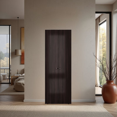 Armoire Lisle, 2 portes, 2 tablettes