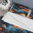 Celestial Concealment Ripple Abstract Duvet Cover-397593021