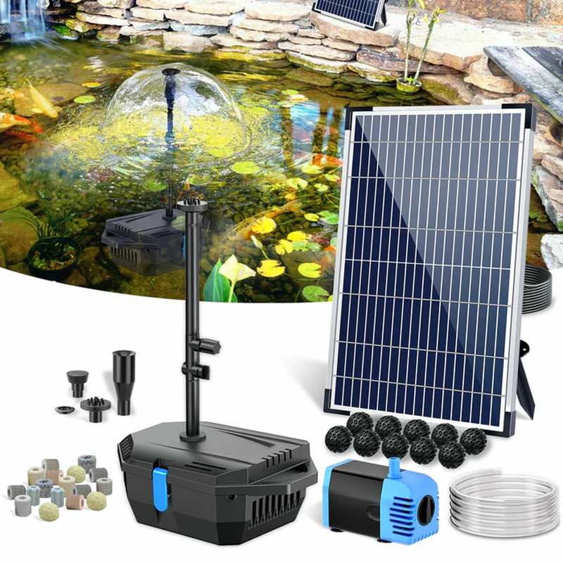 Pompe solaire de fontaine 8W
