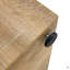 Table basse moderne carrée en bois