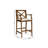 Wood - Splendid Cross Back Style, Water- Cushions, 45.68" Tall, Assembly , Of 2, Back, Water-, H Outdoor-1605057978