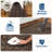 Washable Rug Vintage Rug with Non Slip TPR Backing, Traditional Oriental Carpet, Low Pile Thin Foldable Floor Covering, Soft Non Shedding Printed Mat for Living Room Bedroom Nursery-1042067327-1048335090