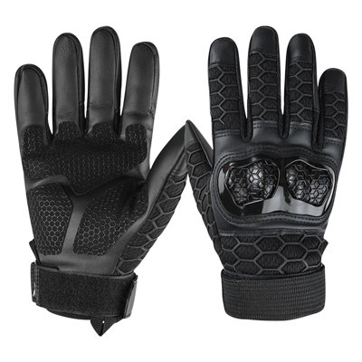 Riding Protective device Motorcycle Riding Gloves Outdoor Hunting Touchscreen Gloves Non-Slip Unisex Cycling Gloves Full Finger Glove For Road Racing Motorcycle Motocross