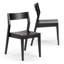 Chaise en bois massif Linzy-88616861