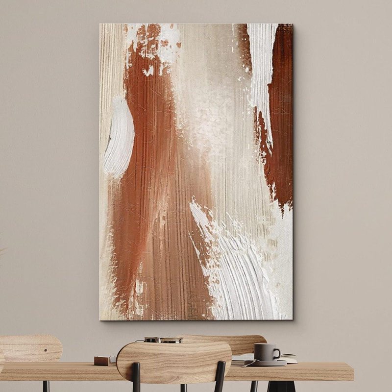 Effet de coup de peinture abstraite grunge, coup de peinture de rouille grunge, paysage, formes abstraites, illustrations, art moderne, décor minimal